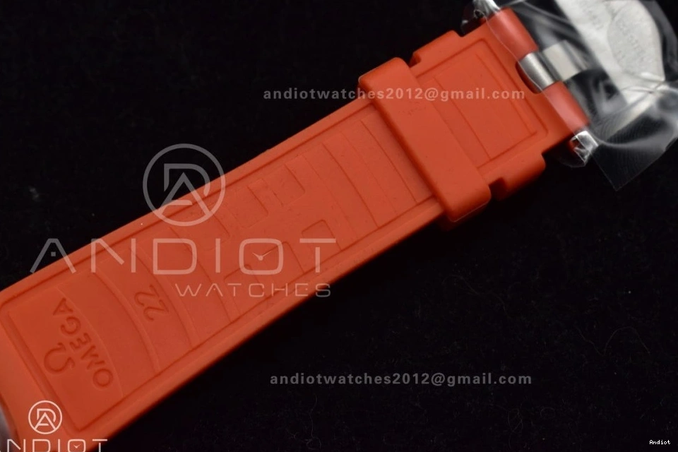 Best Black Gray Orange on 6000M Seamaster Dial Edition Rubber 1:1 Bezel Ceramic A2824 SS Ultra TF Deep Strap 1103